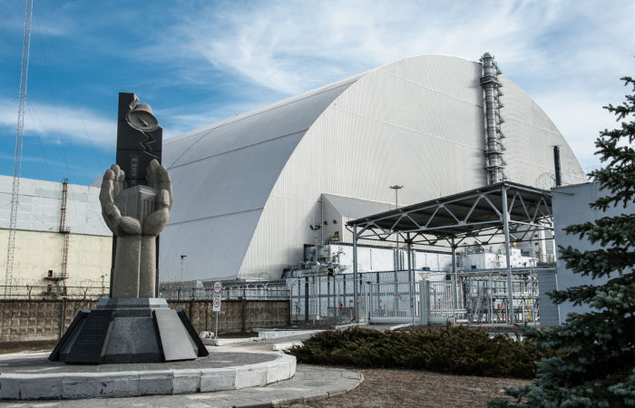 O Sarcófago de Chernobyl é a estrutura que foi construída para encapsular o reator 4 e impedir que ele continuasse lançando material radioativo na atmosfera.