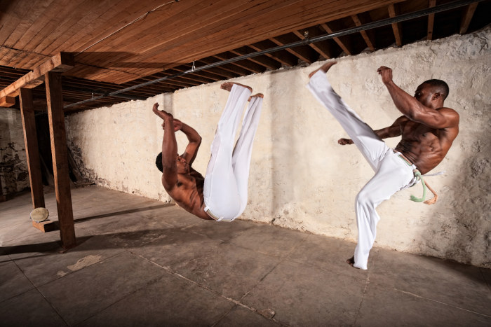 A capoeira também auxiliava na segurança dos quilombolas.