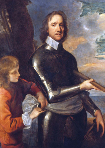 Oliver Cromwell foi ditador da Inglaterra entre 1653 e 1658, em um período conhecido como Commonwealth.