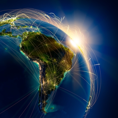 A globalização no Brasil se intensificou a partir da década de 1990