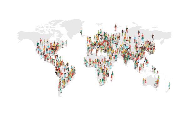 Dinâmica populacional mundial Entender os conceitos de populoso e povoado auxilia na compreensão da dinâmica populacional de diversos países.